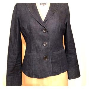 LL Bean denim blazer